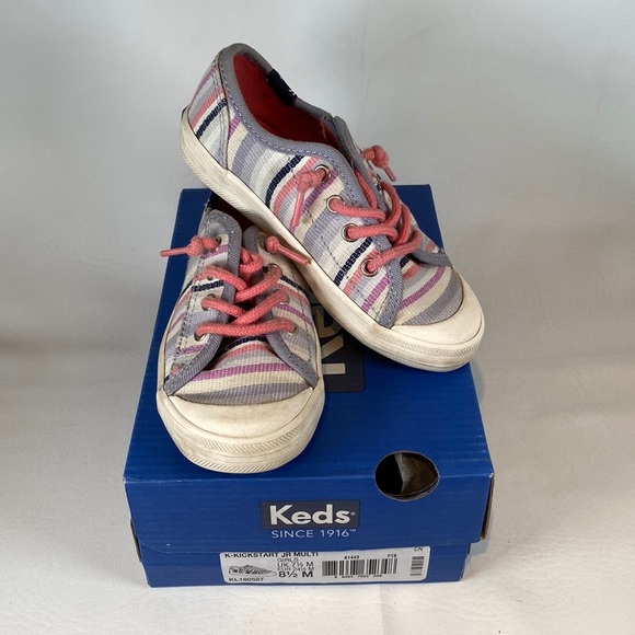 Toddler girl 8.5 keds shoes - Picture 1 of 6
